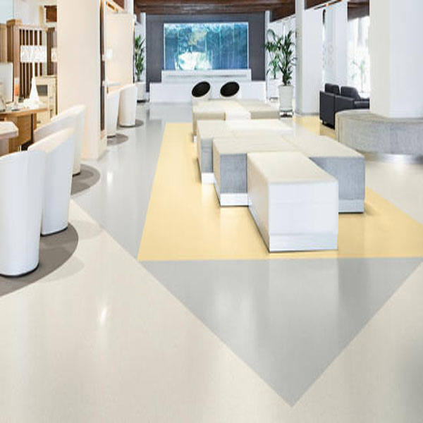 Eclipse Premium White Beige Homogeneous Poly(Vinyl Chloride) Floor Covering