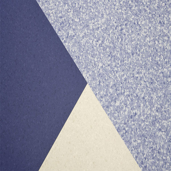 Eclipse Premium Pastel Sky Blue Homogeneous Poly(Vinyl Chloride) Floor Covering