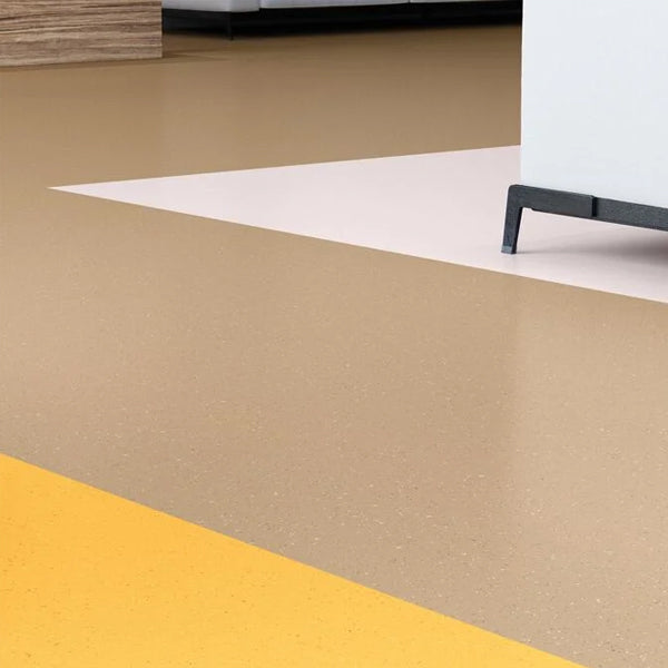 Palettone PUR China Clay Heavy-duty Homogeneous Vinyl Flooring With Tonal Chip Decoration Roll