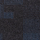 Streetwise Design Brights Blue Tufted Textured Loop Pile Carpet Tile