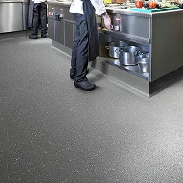 Forbo Safestep R12 Charcoal High Slip Resistant Safety Floor Covering Roll