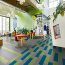Forbo Flotex Metro Tangerine Anti-allergic Carpet Planks