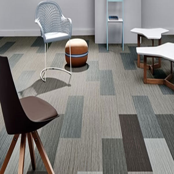 Forbo Flotex Seagrass Pearl Flocked Vinyl Flooring Planks