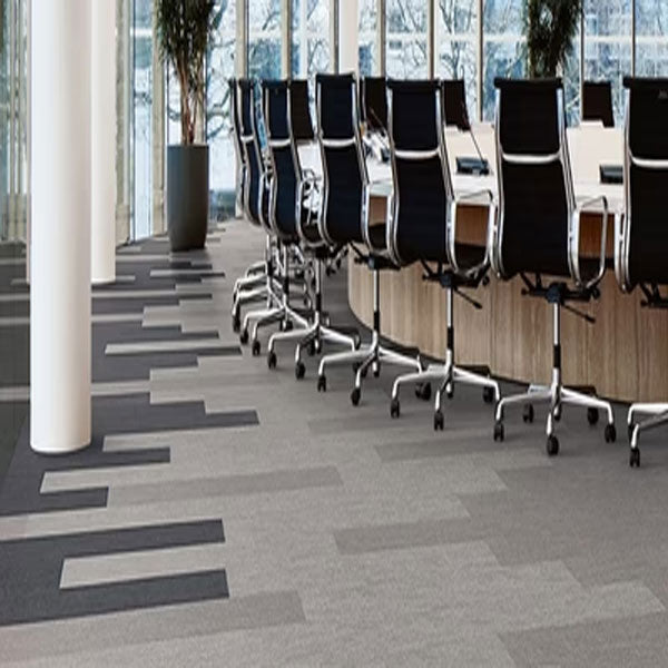 Forbo Flotex Calgary Grey Textile Flooring Carpet Planks