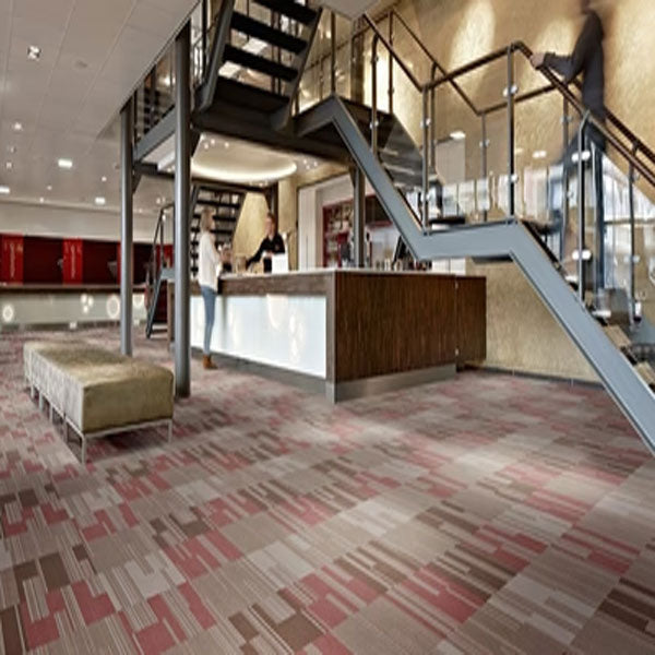 Forbo Flotex Stratus Ruby Acoustic Flocked Flooring Tile