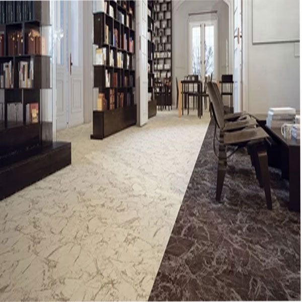 Forbo Flotex Marble Carrara Electrostatically Flocked Carpet Planks