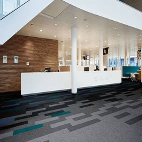 Forbo Flotex Calgary Grey Textile Flooring Carpet Planks