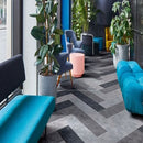 Forbo Flotex Metro Indigo Anti-allergic Carpet Planks