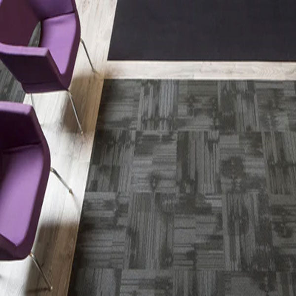 Forbo Tessera Contour Volcanic Brick Tufted Multi Height Cut And Loop Pile Carpet Tile