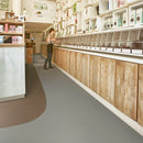Forbo Marmoleum Solid Earl Grey Chocolate Anti Static Safety Flooring Roll