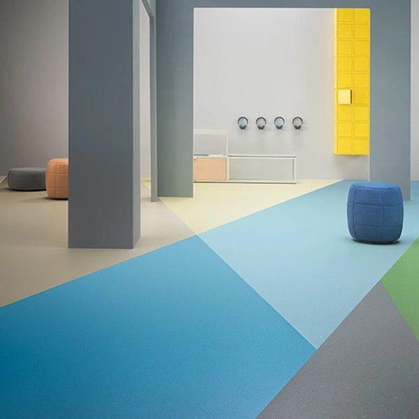 Forbo Marmoleum Solid Neptune Blue Anti Static Safety Flooring Roll