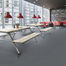 Forbo Marmoleum Solid Chocolate Blues Anti Static Safety Flooring Roll