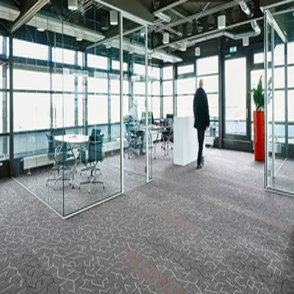 Forbo Flotex Triad Silver Stain-resistant Textile Safety Flooring Planks