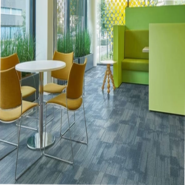 Forbo Tessera Contour Rising Ash Tufted Multi Height Cut And Loop Pile Carpet Tile