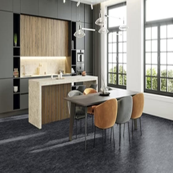 Creation 30 Bloom Uni Grey Flexible Antistatic Abrasion Group T Floorcovering Tile