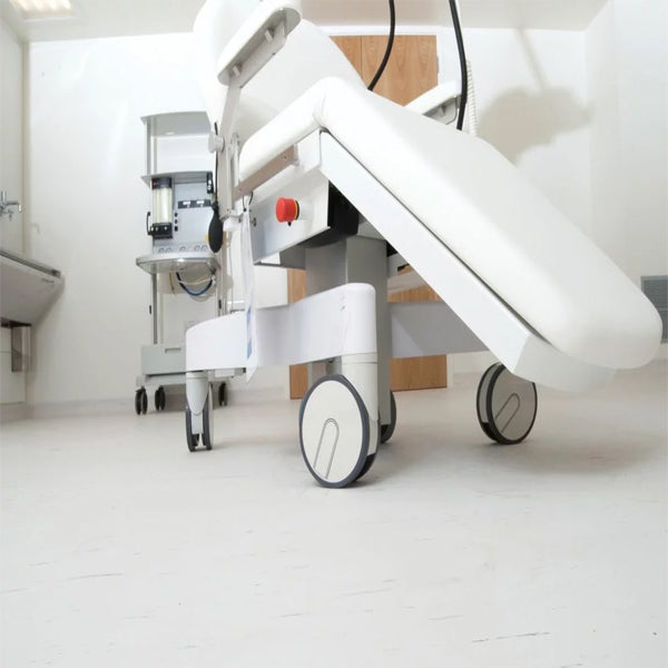 Standard XL Dove White Marbleised Homogeneous Highly Abrasion Resistant Safety Flooring Roll